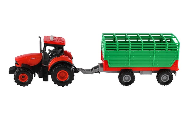 Traktor Zetor s vlekem na setrvačník se světlem a zvukem