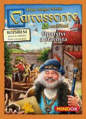 Mindok Carcassonne rozšírenie 5 (opátstvo a starosta)