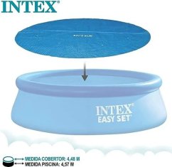Krycí solární plachta Intex 4,48 m pro bazény 4,57 m
