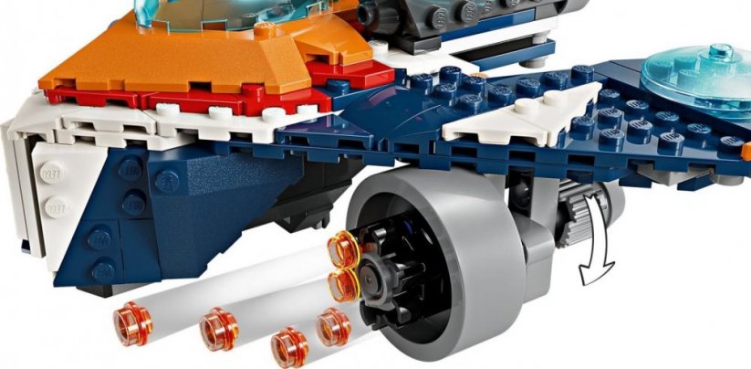 LEGO® Marvel 76278 Rocket's Jet Warbird vs. Ronan