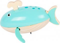 Ballena de juguete acuática de pie pequeño