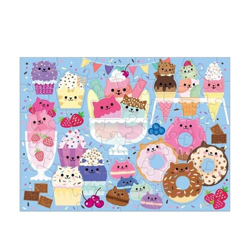 Mudpuppy Puzzle Cat Cafe 60 pezzi con profumo