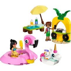 LEGO® Friends 42658 Zabawa na basenie z jednorożcem i flamingiem