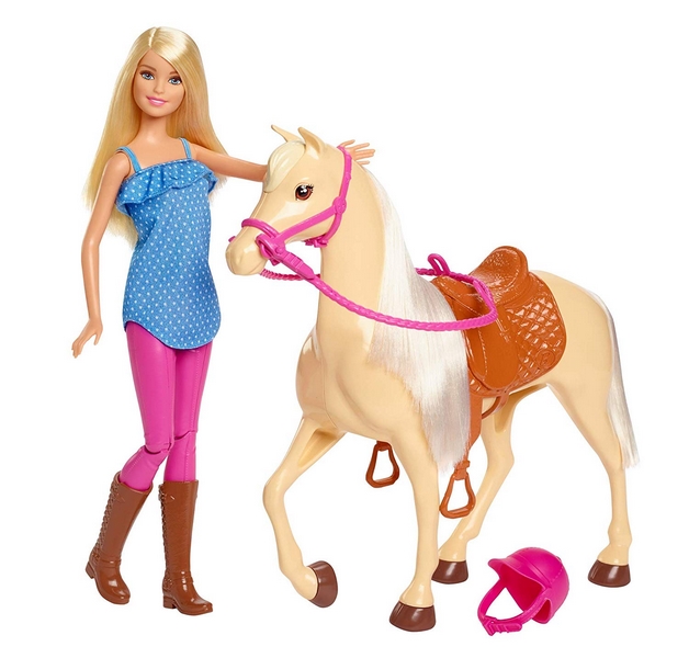 Barbie panenka s koněm