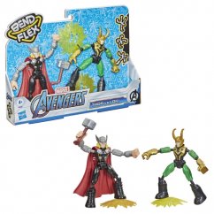 Avengers ohýbanie a flex - Thor vs Loki