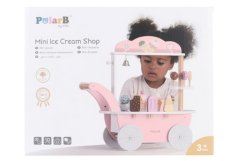 Magasin de glaces en bois