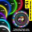 Bavytoy LED létající disk Frisbee 10,6" černý