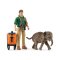 Schleich 81476 Felfedező egy expedíció során