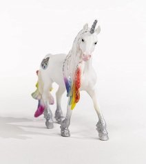 Schleich 70725 Jednorožec hřebec srdíčkový duhový