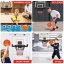 Bavytoy Panier mural de basket-ball Affichage LED