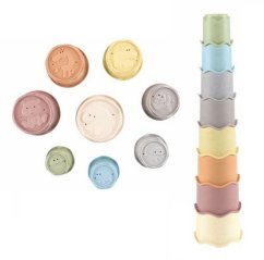 ZIRO Stohovateľné šálky 8 ks