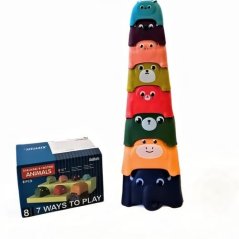 Bavytoy Gobelets pliables avec animaux
