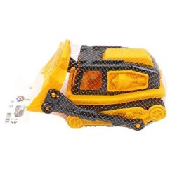 Buldozer cu șenile din plastic 30cm alergare liberă în plasă