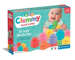 Clemmy - miękkie klocki, 10szt