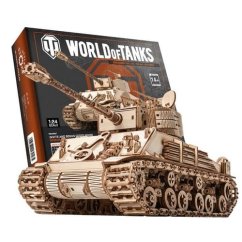 Puzzle 3D din lemn Little Story World of Tanks M4A3E8 Sherman