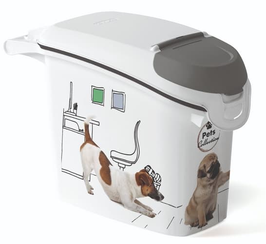 CURVER Kontejner na krmivo Vzor psi 15l/6kg