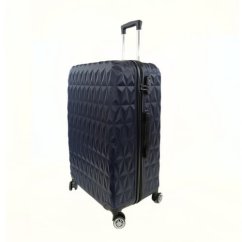 Bavy Keményhéjú bőrönd 28" Diamond, sötétkék