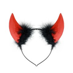 Coarne de diavol cu pene negre