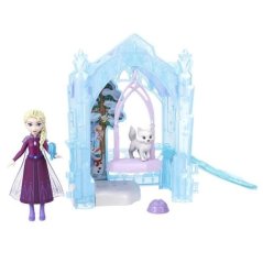 Set de joacă Frozen Elsa și ascunzătoarea ei de gheață