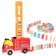 Samochodowe domino strażackie 80szt