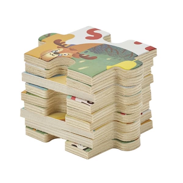Classic World Puzzle město zvířat