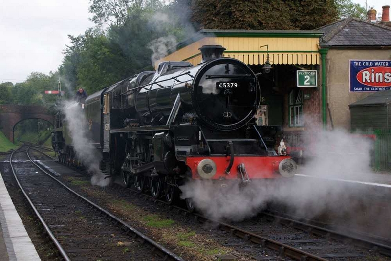 Bigjigs Rail Réplique en bois de la locomotive Black 5 engine