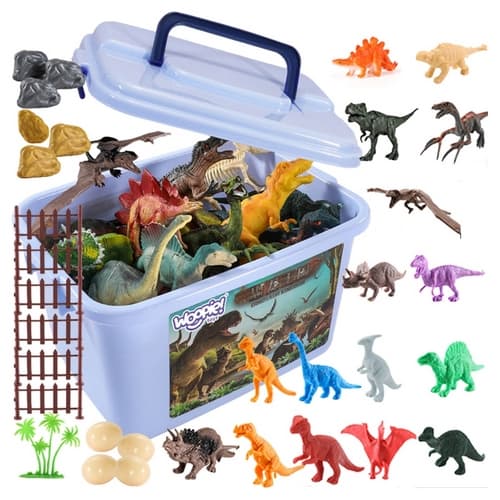 Jeu de figurines de dinosaures 40 pièces