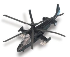 Maisto - Fresh Metal Tailwinds - letadla, KA-52 Alligator, matně černá