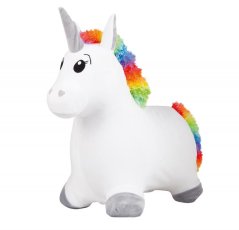 Sculă pentru copii în formă de unicorn cu husă