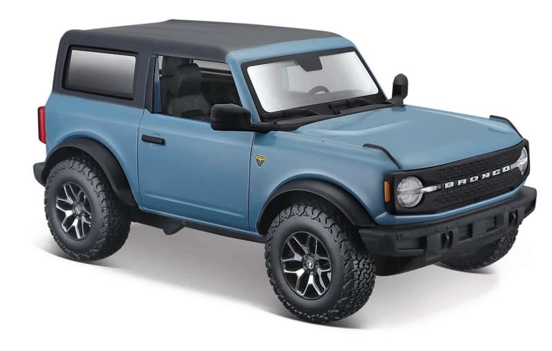 Maisto - 2021 Ford Bronco, niebieski, 1:24