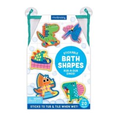 Mudpuppy Autocollants en mousse pour le bain Dinosaures