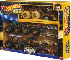 Súprava anglických osobných a nákladných automobilov Hot Wheels k 50. výročiu