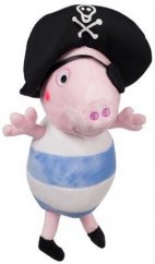 TM Toys PEPPA PIG - Peluche George el Pirata 25 cm