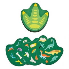 Gra karciana Petit Collage Dinosaurs