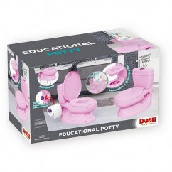 Toaletă pentru copii, roz