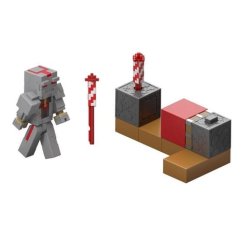 Minecraft Wyrzutnia fajerwerków figurka 8 cm