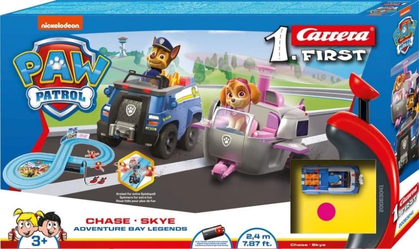 Autodráha Carrera First Paw Patrol/Tlapková Patrola 2,4m