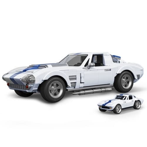Mega Hot Wheels prémiová edice - Corvette