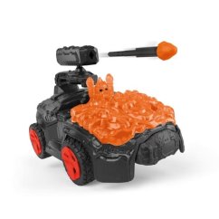 Schleich 42668 Lava CrashMobile avec Mini Creature ORANGE