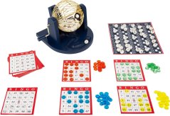 Jeu de bingo à petit pied avec tambour de tirage