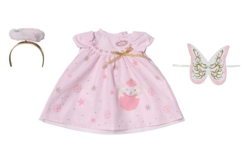 Vestido de Navidad Baby Annabell, 43 cm