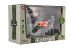 Elicopter militar+soldat cu accesorii