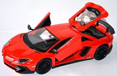 LAMORG.AVENTAD.SV COUPE 1:24 červené
