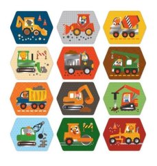 Petit Collage Machines de construction Pexeso