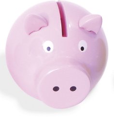 Vilac Piggy bank roz