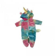 Plejo Overal jednorožec  pro panenku 40 - 43 cm