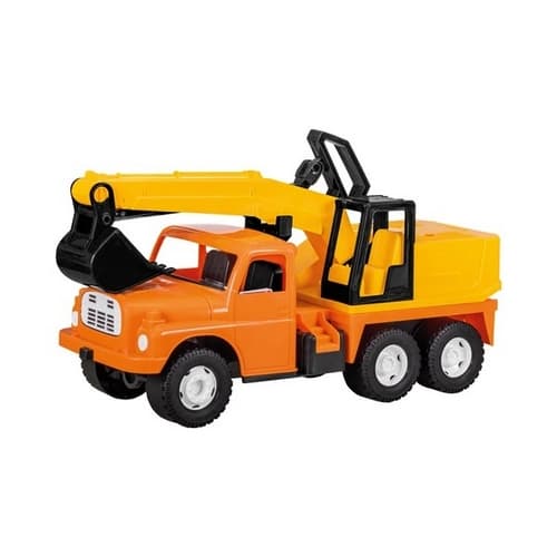 Tatra big excavator jaune orange