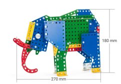 Merkur - ZOO - Elefant, 267 bucăți