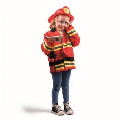 Bigjigs Toys Costume da pompiere