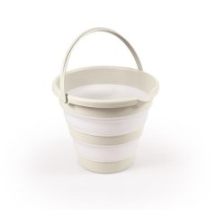 Skládací kyblík, béžová